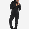 Cobalt stretch fleece hoodie - FRISTADS - 300283