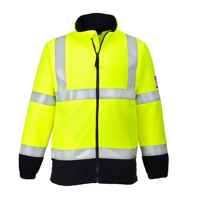 Flame Resistant Anti-Static Hi-Vis Fleece - PORTWEST - FR31