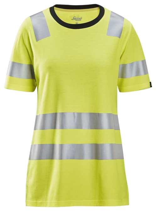 High-Vis, Klasse 2 Dames T-Shirt - Snickers Workwear - 2537