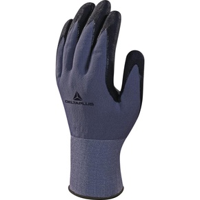 GEBREIDE HANDSCHOEN VAN POLYAMIDE SPANDEX - PALM VAN NITRIL/PU - DELTAPLUS - VE726