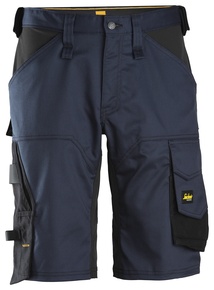 AllroundWork, Stretch Loose fit Korte werkbroek - SNICKERS WORKWEAR - 6153
