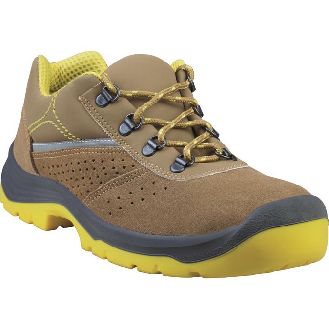 lage veiligheidsschoenen VAN VELOURS SPLITLEDER - S1P SRC - DELTAPLUS - RIMINI4S1P