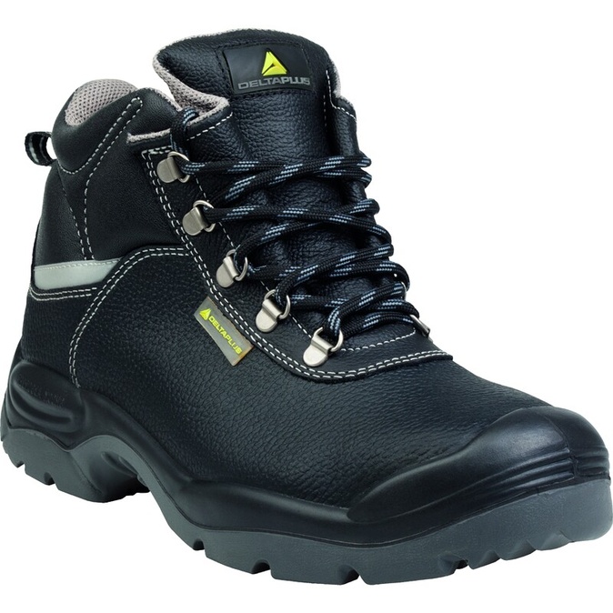 Hoge werkschoen - Leder - Croupon-Gepigmenteerd-Waterafstotend - Zool : PU/2d - DELTAPLUS - SAULT2S3
