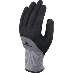 GEBREIDE HANDSCHOEN POLYAMIDE SPANDEX® - HANDPALM GECOAT MET NITRIL/PU- JAUGE 15 - DELTAPLUS - VE729