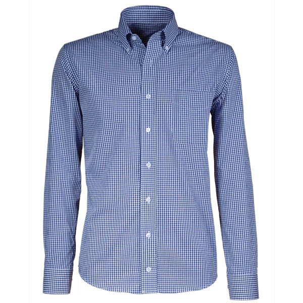 GC BLUE SHIRT LONG SLEEVE - GIOVANNI CAPRARO - GC-50-35