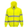 Hi-Vis Zip Front Hoodie - PORTWEST - B305