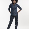 Women Blue Denim Stretch 3/4 Sleeve - Chaud Devant - CD-619