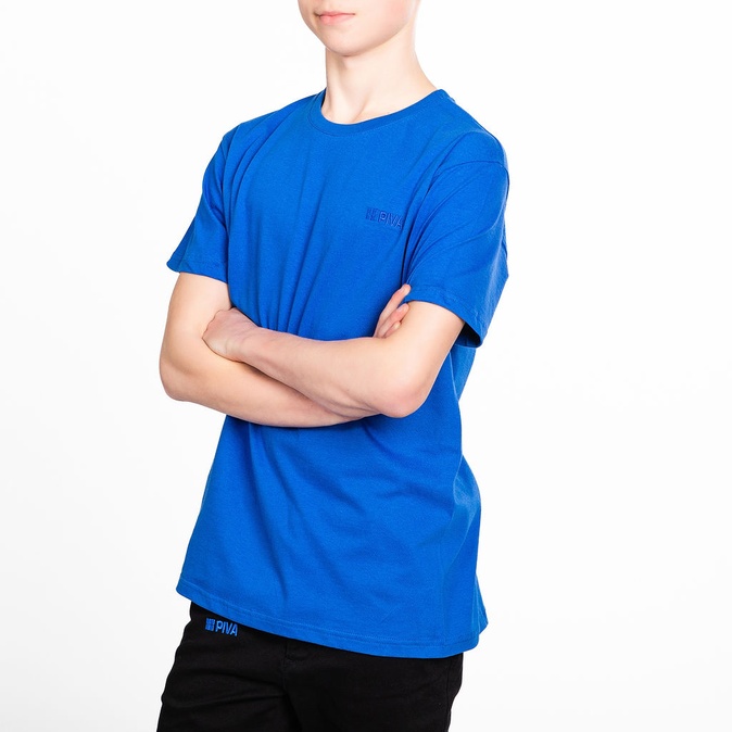 T-shirt jongens royal - PIVA - PI3