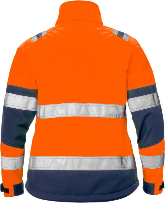 Hi vis softshelljack dames klasse 2 4183 WYH - FRISTADS - FR125023