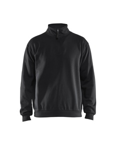Sweatshirt met halve rits - BLAKLADER WORKWEAR - BL3587