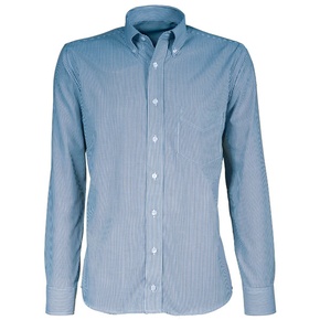 GC BLUE SHIRT LONG SLEEVE - GIOVANNI CAPRARO - GC-38-1