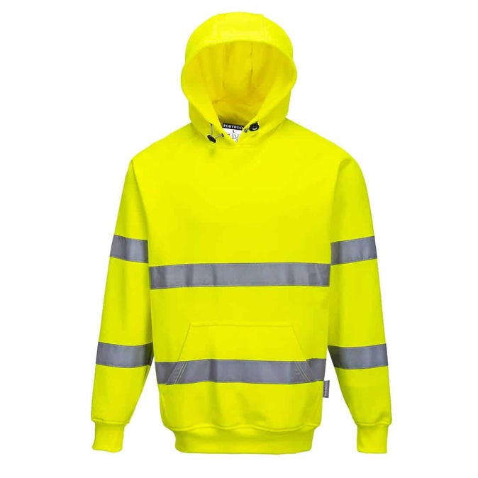 Hi-Vis Hooded Sweatshirt - PORTWEST - B304