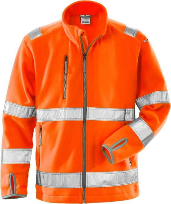 Hi vis fleece werkjas klasse 3 4400 FE - FRISTADS - FR114087