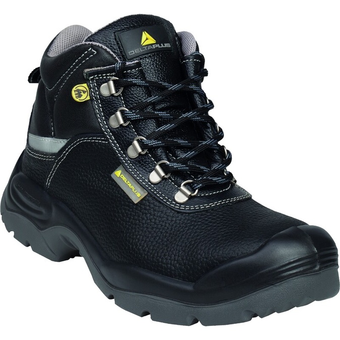 Hoge werkschoen - Leder - Croupon-Gepigmenteerd-Waterafstotend - Zool : PU/2d - DELTAPLUS - SAULT2S3ESD