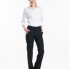 Women White Stretch 3/4 Sleeve - Chaud Devant - CD-612