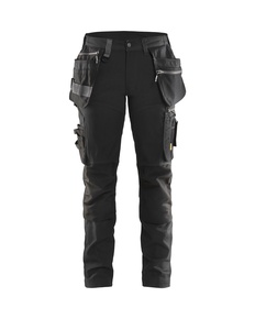 Dames werkbroek met stretchpanelen en spijkerzakken - BLAKLADER WORKWEAR - BL7115