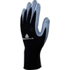 Gebreide handschoen met coating - Polyester - Glad Nitril - Jauge : 13 - DELTAPLUS - VE712GRG10