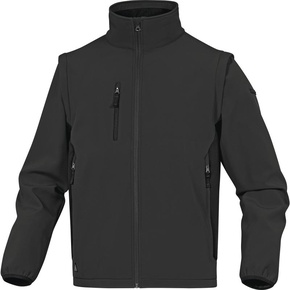 softshell werkjas 96% POLYESTER 4% ELASTAAN - AFNEEMBARE MOUWEN - DELTAPLUS - MYSEN2