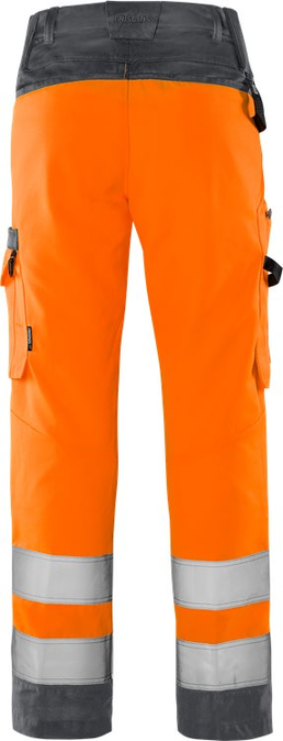 Hi vis Green werkbroek dames klasse 2 2642 GPLU - FRISTADS - FR131973