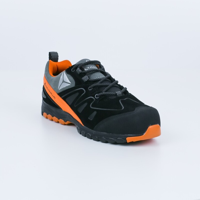 lage werkschoen - Leder - Splitleder-Fluweel - Zool : EVA/Nitril - DELTAPLUS - BROOKLYNS3