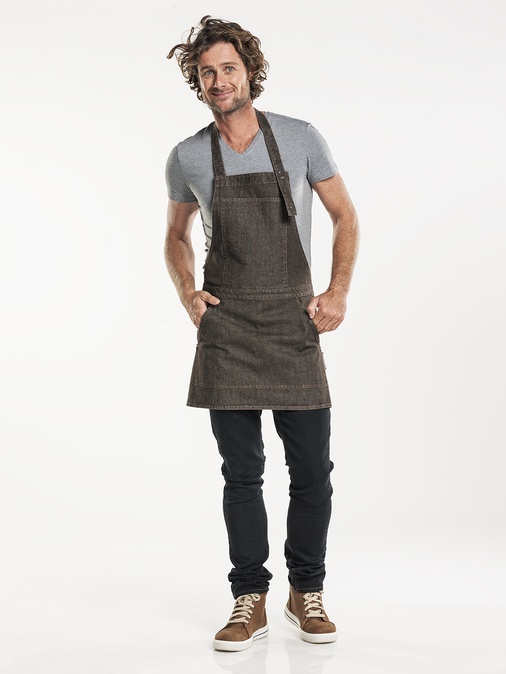 Salopet Brown Denim - Chaud Devant - CD-594