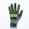 Gebreide handschoen met coating - Aramide, HDPE - Dubbellaags nitril - Jauge : 13 - DELTAPLUS - VV910