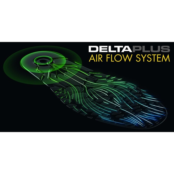 Zolen - 94% polyester 6% geleidingsdraad - DELTAPLUS - 46500