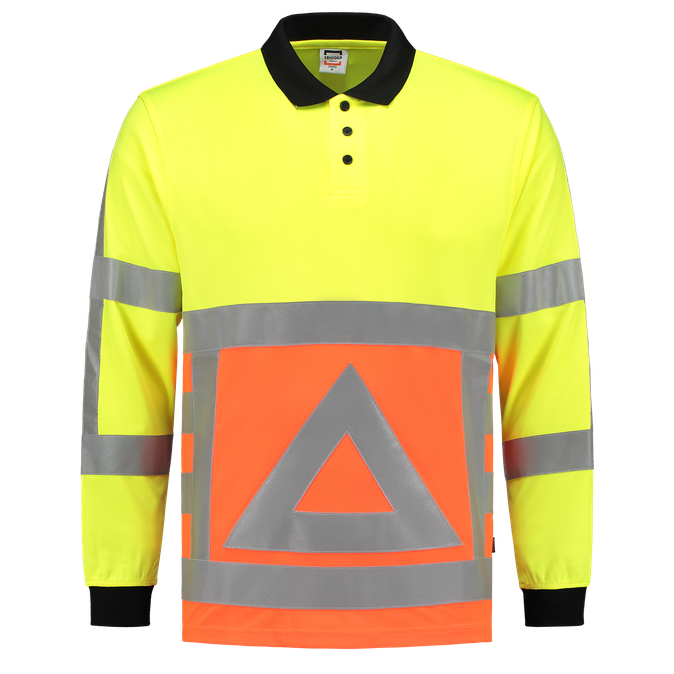 Poloshirt Verkeersregelaar Lange Mouw - TRICORP - 203002