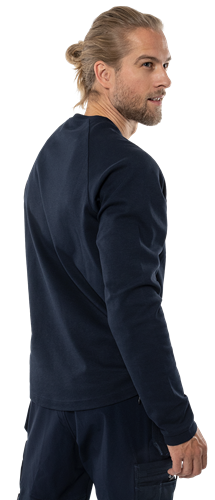 Heavy T-shirt met lange mouwen 7821 GHT - FRISTADS - FR300503