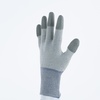 Gebreide handschoen met coating - Kopervezel, Polyamide - PU - Jauge : 15 - DELTAPLUS - VV792