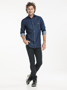 Men Blue Denim Stretch - Chaud Devant - CD-620
