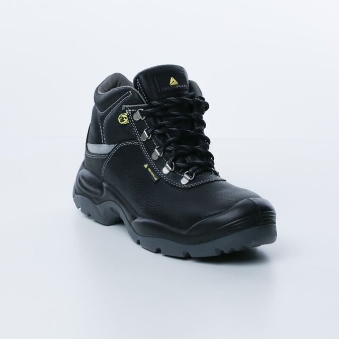 Hoge werkschoen - Leder - Croupon-Gepigmenteerd-Waterafstotend - Zool : PU/2d - DELTAPLUS - SAULT2S3
