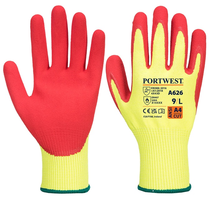 Vis-Tex HR snijbestendige handschoen - Nitrile - PORTWEST - A626