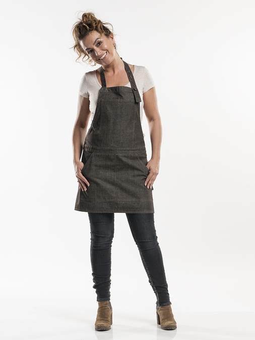 Salopet Brown Denim - Chaud Devant - CD-594