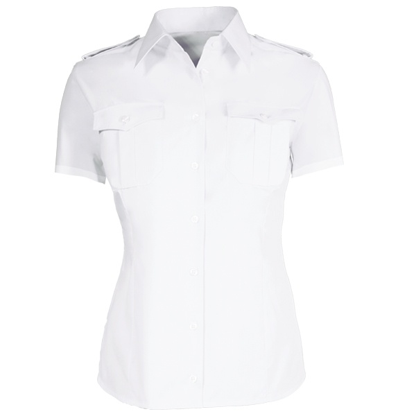 GC BLUE BLOUSE SHORT SLEEVE - GIOVANNI CAPRARO - GC-27056-1