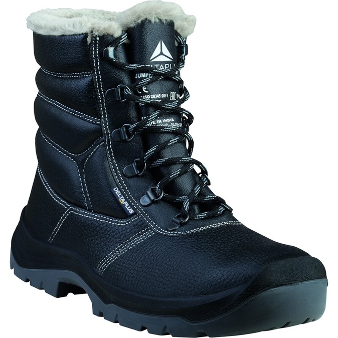 Zeer hoge werkschoen - Leder - Croupon-Waterafstotend - Zool : PU/2d - DELTAPLUS - JUMPER3S3HC