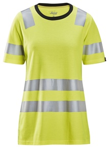 High-Vis, Klasse 2 Dames T-Shirt - Snickers Workwear - 2537