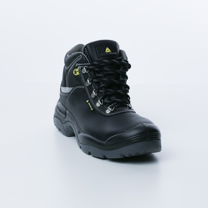 Hoge werkschoen - Leder - Croupon-Gepigmenteerd-Waterafstotend - Zool : PU/2d - DELTAPLUS - SAULT2S3