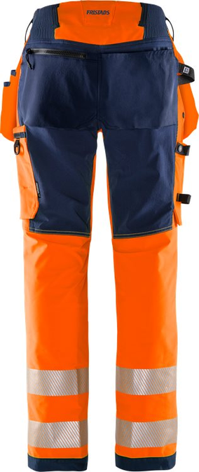Hi vis Green werkbroek dames stretch klasse 2 2664 GSTP - FRISTADS - FR134239