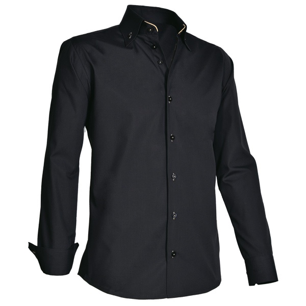 GC BLACK SHIRT ATLANTA - GIOVANNI CAPRARO - GC-926-20