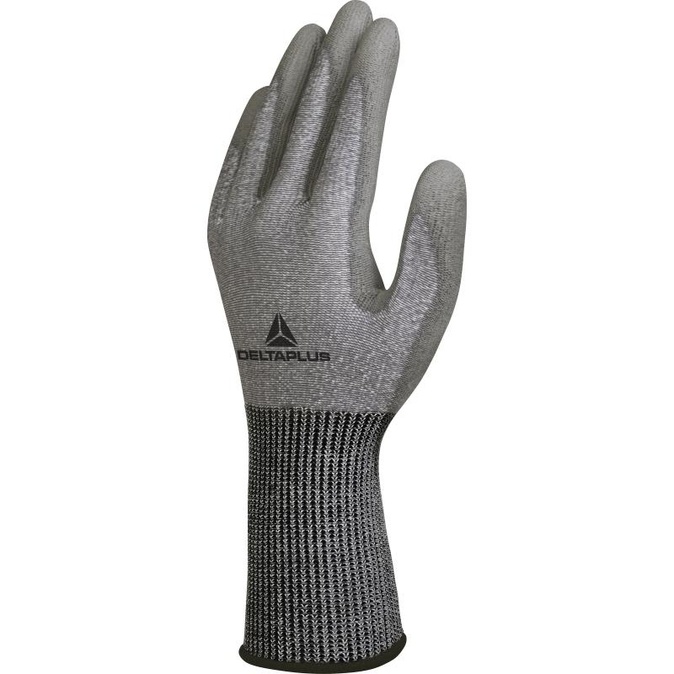 GEBREIDE SOFTNOCUT HANDSCHOEN - PU-COATING OP PALM - DELTAPLUS - VECUTB02