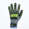 Gebreide handschoen met coating - Aramide, HDPE - Dubbellaags nitril - Jauge : 13 - DELTAPLUS - VV910