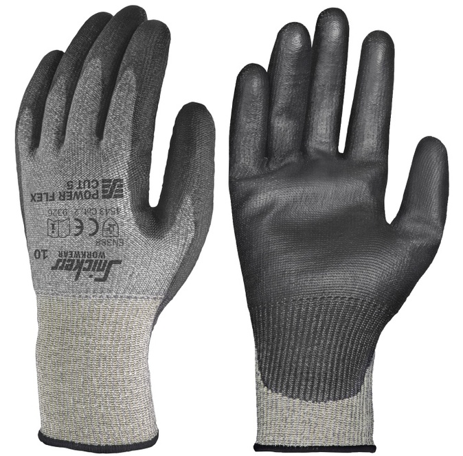 Power Flex Cut 5 Gloves - Snickers Workwear - 9326