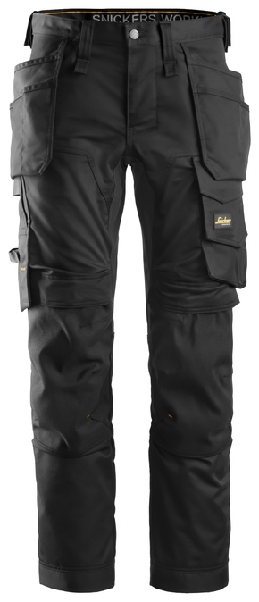 AllroundWork, Stretch werkbroek met Holsterzakken - Snickers Workwear - 6241